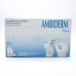 GUANTE DE LATEX PLUS, AMBIDERM