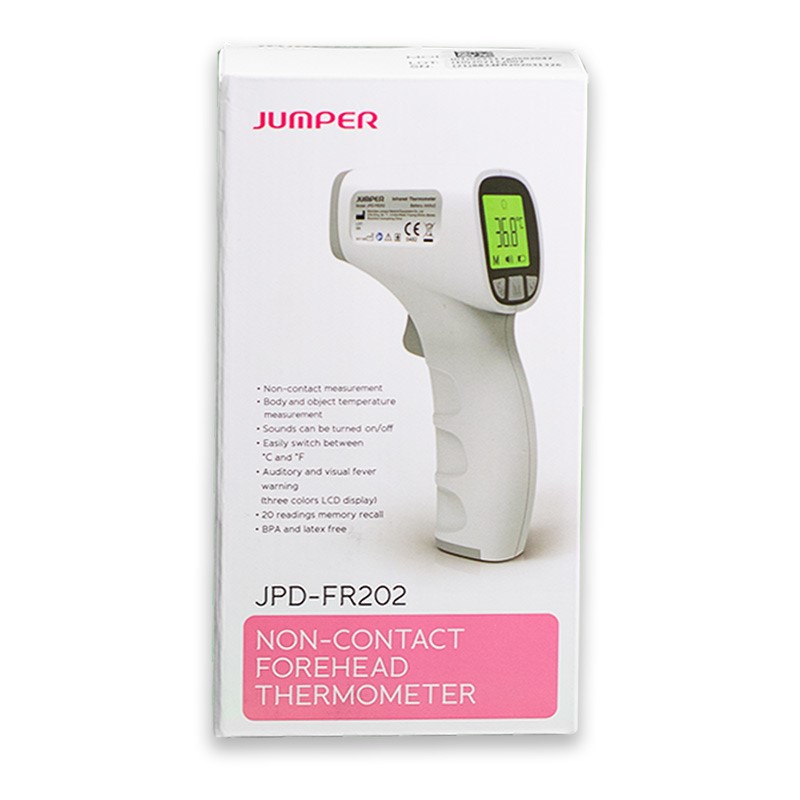 Termómetro Infrarrojos JUMPER JPD- FR202 - Sin contacto - Preciso y util